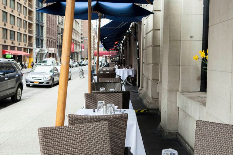 blue water grill nyc dress code Blue Water Grill's Super Seafood & More Light Up Union Square Park