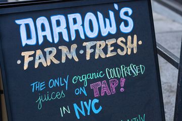 Darrow's Farm Fresh 27 Gluten Free Health Food Juice Bars Smoothies Gramercy