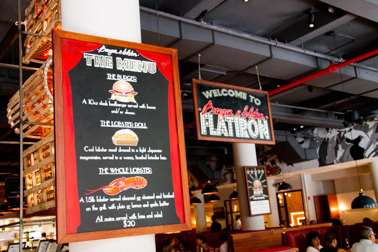 Burger and Lobster 1 Burgers American Seafood Flatiron