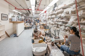 La Mano Pottery 3 Videos Pottery Chelsea Flower District Tenderloin