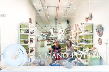 La Mano Pottery 13 Videos Pottery Chelsea Flower District Tenderloin