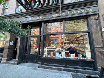 Goods for the Study McNally Jackson outside Stationery Greenwich Village
