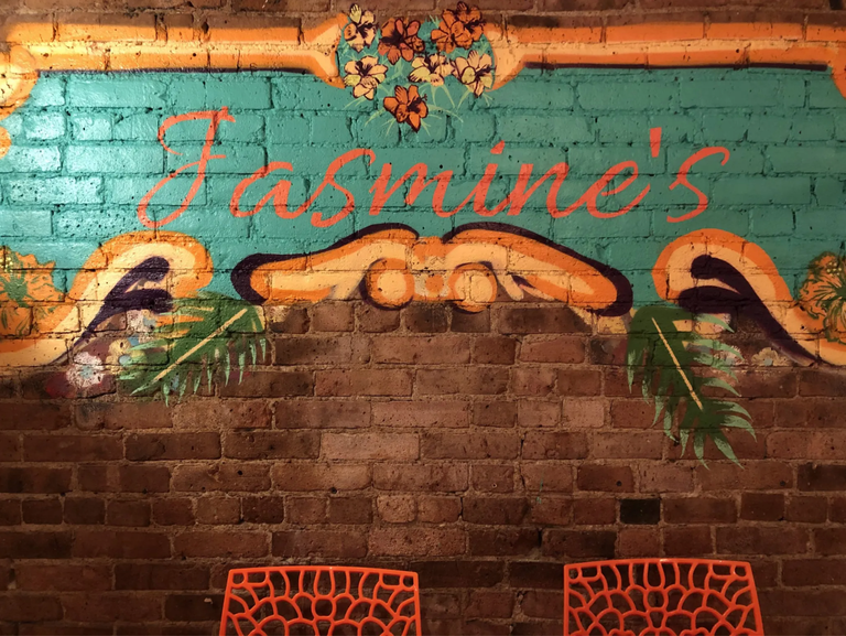 Jasmine’s Caribbean Cuisine wall Caribbean Hells Kitchen Midtown West Times Square