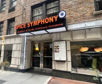 Spice Symphony outside Asian Turtle Bay Midtown East Midtown
