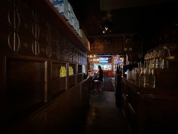Corner Bistro passageway Bars American West Village